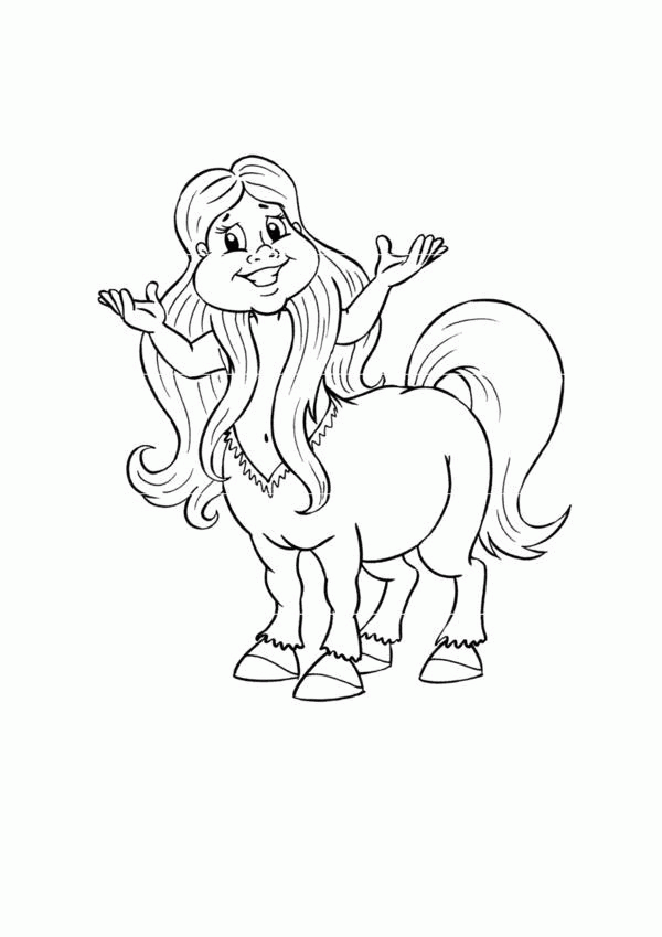 Jednorożec, pegaz kolorowanki